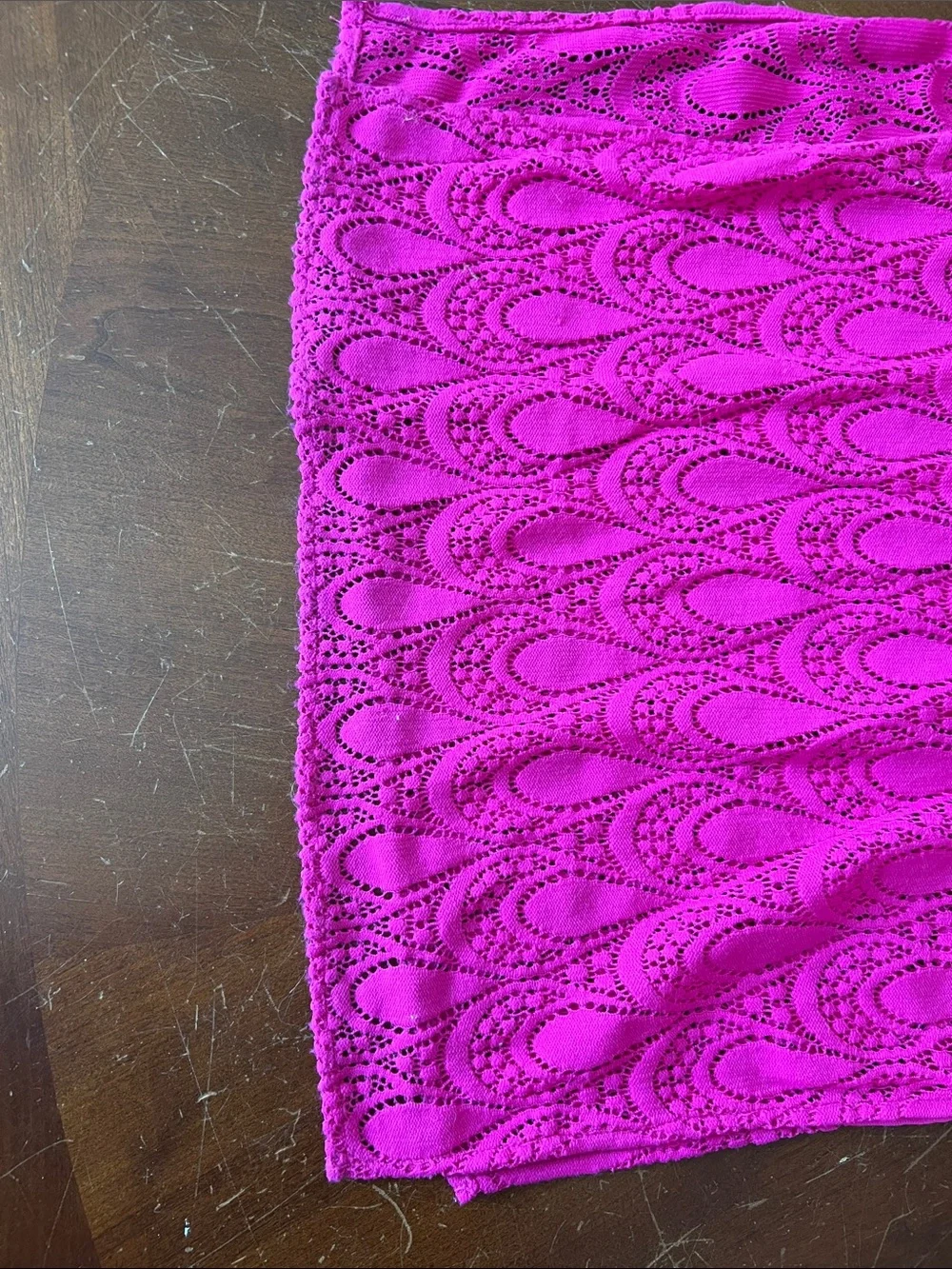 Lilly Pulitzer Strapless Hot Pink Printed Maxi Dress Small (hem seems bit darker - Picture 2 of 2